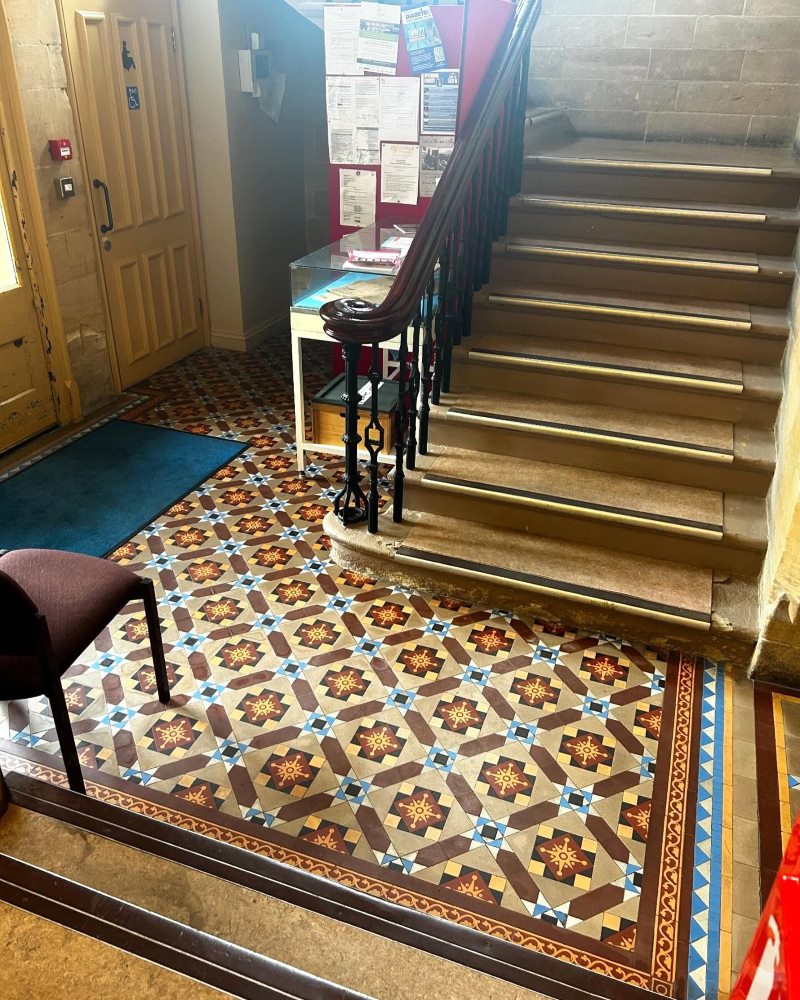 Victorian Floor Before Renovation Loftus Town Hall